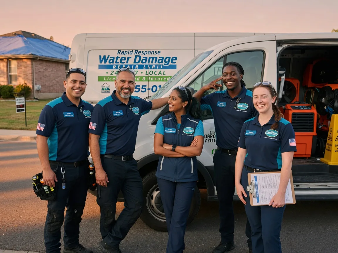 Water Damage Restoration company in Rosendale, WI