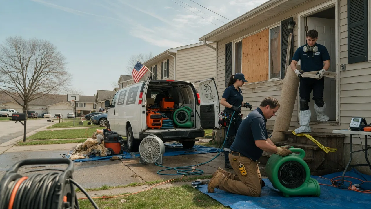 Water Damage Restoration in Rosendale, WI near me